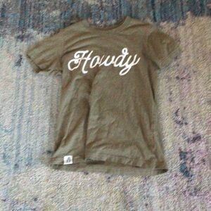 Kids 'Howdy' Graphic Tee - Green